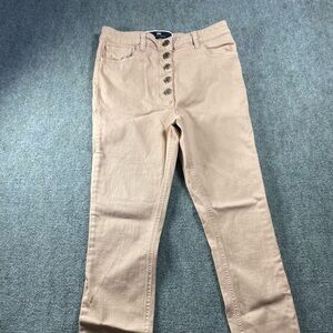 Stylish Elisabetta Franchi Tan Women's Pants